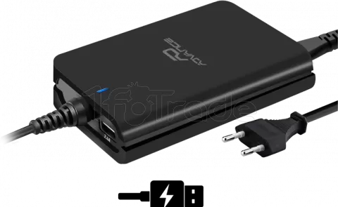 Photo de Chargeur universel Advance PowerUp compatible Lenovo 90W - 4 embouts