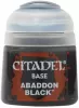 Photo de Peintures Citadel GW Games Workshop Abaddon Black