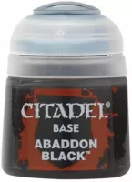 Photo de Peintures Citadel GW Games Workshop Abaddon Black