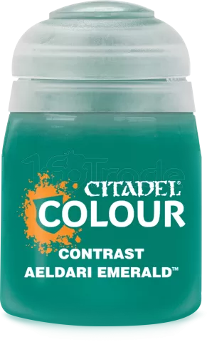 Photo de Citadel Pot de Peinture - Contrast Aeldari Emerald (18ml)