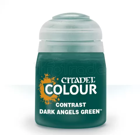 Photo de Citadel Pot de Peinture - Contrast Dark Angels Green (18ml)