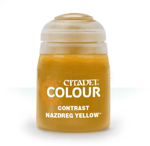 Photo de Citadel Pot de Peinture - Contrast Nazdreg Yellow (18ml)