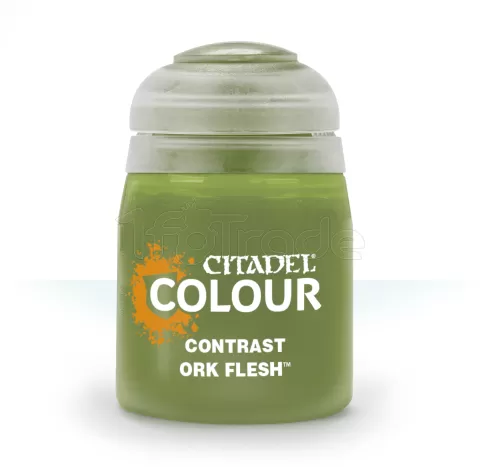 Photo de Citadel Pot de Peinture - Contrast Ork Flesh (18ml)