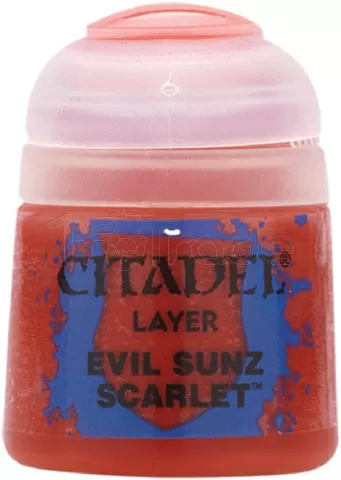 Photo de Citadel Pot de Peinture - Layer Evil Sunz Scarlet (12ml)