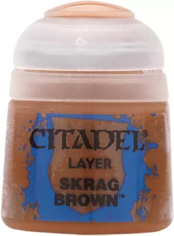 Photo de Citadel Pot de Peinture - Layer Skrag Brown (12ml)