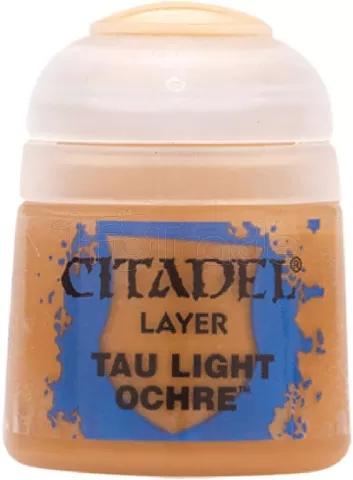 Photo de Citadel Pot de Peinture - Layer Tau Light Ochre (12ml)