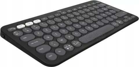 Photo de Clavier Bluetooth Logitech Pebble Keys 2 K380S (Noir)