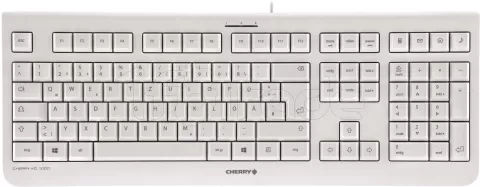 Photo de Clavier Cherry KC1000 USB (Gris)