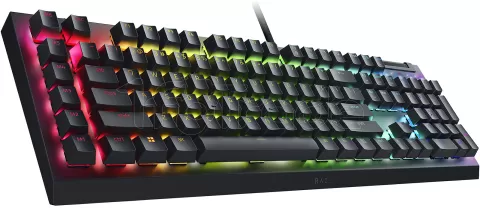 Photo de Clavier filaire Gamer mécanique (Razer Green) Razer BlackWidow V4 X RGB (Noir)