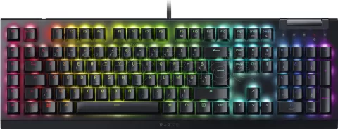 Photo de Clavier filaire Gamer mécanique (Razer Green) Razer BlackWidow V4 X RGB (Noir)