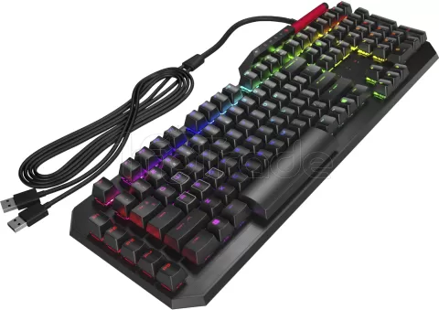 Photo de Clavier filaire HP Omen Sequencer RGB (Noir)