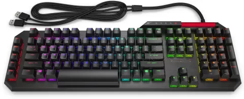 Photo de Clavier filaire HP Omen Sequencer RGB (Noir)