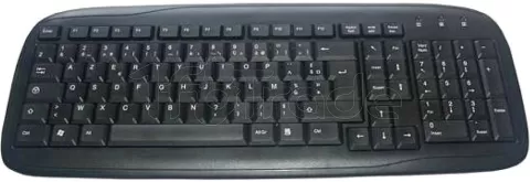 Photo de Clavier filaire MCL-Samar USB (Noir)