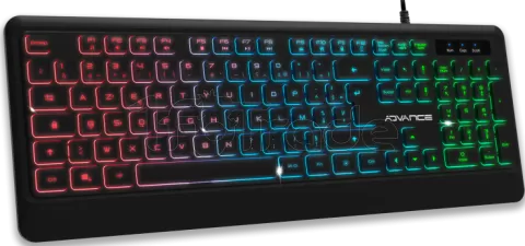 Photo de Clavier Gamer Advance GTA 220 RGB (Noir)