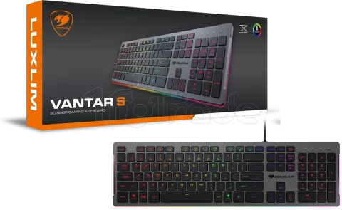 Photo de Clavier Gamer Cougar Vantar S RGB (Noir)