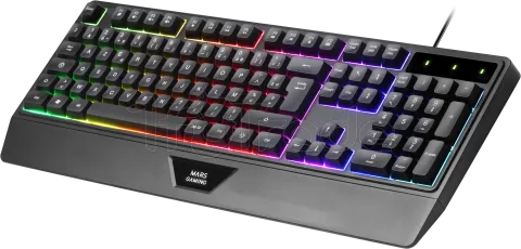 Photo de Clavier Gamer Mars Gaming MK124 RGB (Noir)