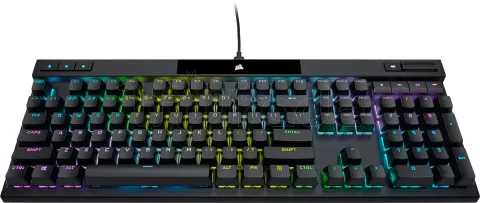 Photo de Clavier Gamer mécanique (Cherry Corsair OPX) Corsair K70 Pro RGB (Noir)