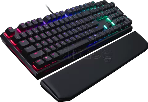 Photo de Clavier Gamer mécanique (Cherry MX Red) Cooler Master MasterKeys MK750 RGB (Noir)