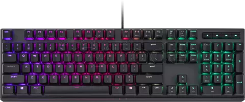 Photo de Clavier Gamer mécanique (Cherry MX Red) Cooler Master MasterKeys MK750 RGB (Noir)