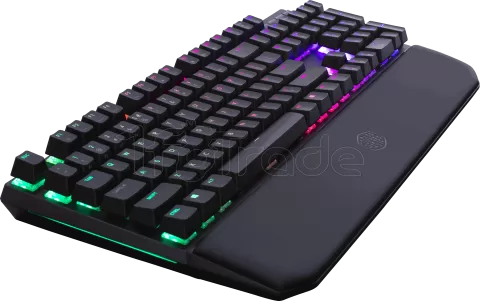 Photo de Clavier Gamer mécanique (Cherry MX Red) Cooler Master MasterKeys MK750 RGB (Noir)