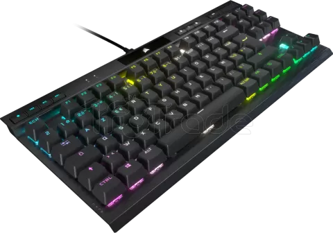 Photo de Clavier Gamer mécanique (Cherry MX Red) Corsair K70 TKL Champions RGB (Noir)