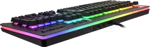 Photo de Clavier Gamer mécanique (Cherry MX Silver) Thermaltake Level 20 RGB (Gris)