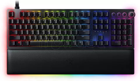 Photo de Clavier Gamer mécanique (Razer Optical Analogic) Razer Huntsman V2 Analog RGB (Noir)