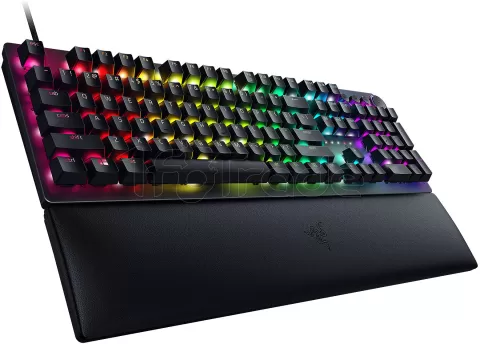 Photo de Clavier Gamer mécanique (Razer Optical Switch Purple) Razer Huntsman V2 RGB (Noir)