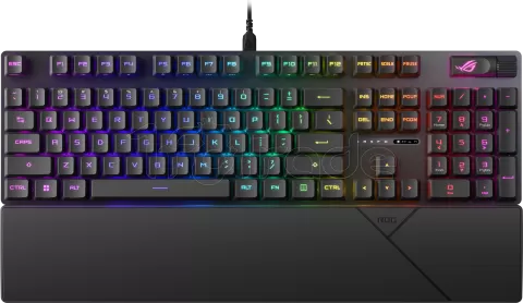 Photo de Clavier Gamer mécanique (Rog RX Red) Asus Rog Strix Scope II RX RGB (Noir)