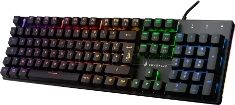 Photo de Clavier Gamer mécanique Verbatim SureFire KingPin M2 RGB (Noir)