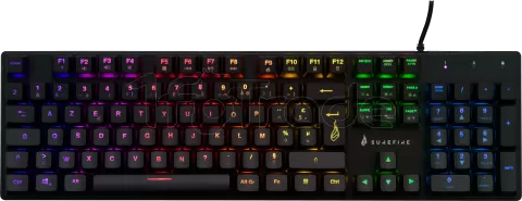 Photo de Clavier Gamer mécanique Verbatim SureFire KingPin M2 RGB (Noir)