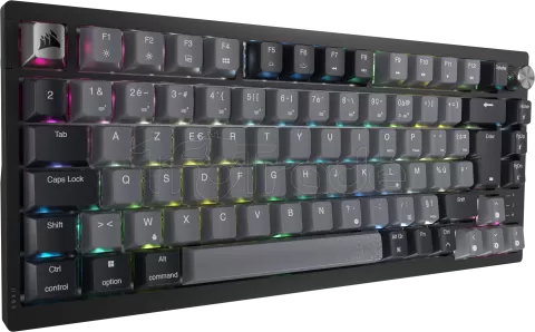 Photo de Clavier Gamer sans fil mécanique (Corsair MLX Red) Corsair K65 Plus RGB (Noir)