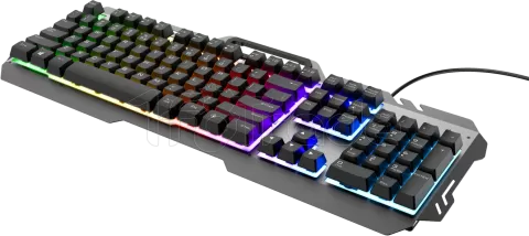 Photo de Clavier Gamer Trust GXT 853 Esca RGB (Noir)