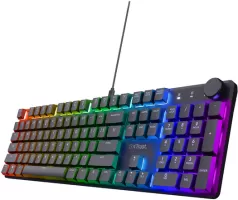 Photo de Clavier Gamer Trust GXT 866 Torix RGB (Noir)