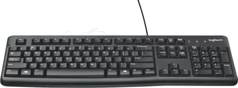 Photo de Clavier Logitech K120 Belge (Noir)