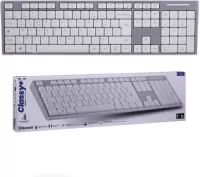 Photo de Clavier sans fil Bluetooth rechargeable T'nB Classy+ (Gris)