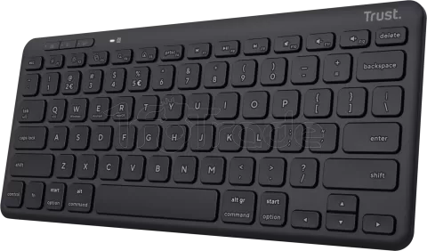 Photo de Clavier sans fil Bluetooth Trust Lyra (Noir)