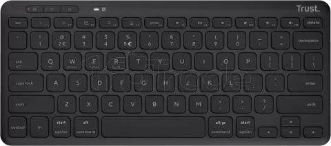 Photo de Clavier sans fil Bluetooth Trust Lyra (Noir)