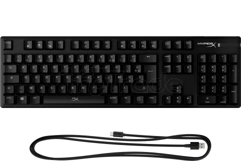 Photo de Clavier sans fil Gamer mécanique (HyperX Red) HyperX Alloy Origins RGB (Noir)