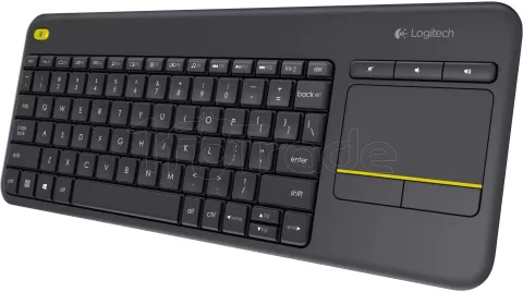 Photo de Clavier sans fil Logitech K400 Plus Wireless Touch (Noir)