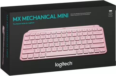 Photo de Clavier sans fil Logitech MX Keys Mini (Rose)