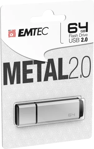 Photo de Clé USB 2.0 Emtec C900 - 64Go (Metal)