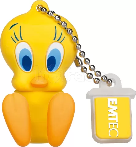 Photo de Clé USB 2.0 Emtec L100 Looney Tunes Titi - 16Go (Jaune)