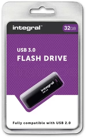 Photo de Clé USB 3.0 Integral Black - 32Go (Noir)