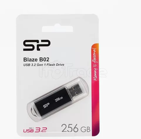 Photo de Clé USB 3.1 Silicon Power Blaze B02 - 256Go (Noir)