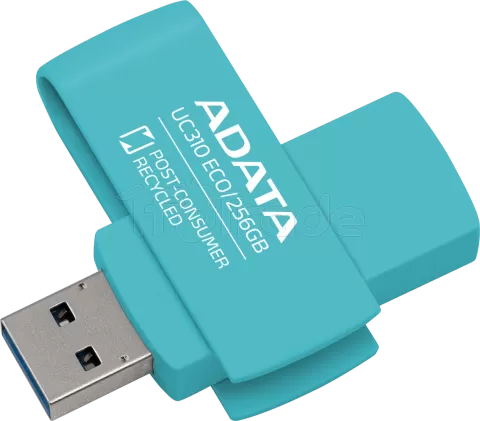 Photo de Clé USB 3.2 Adata UC310 Eco - 256Go (Bleu)