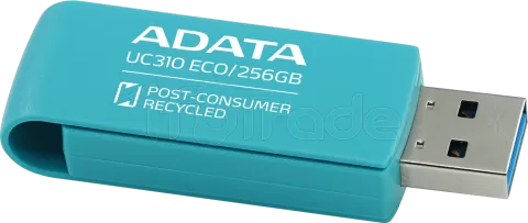 Photo de Clé USB 3.2 Adata UC310 Eco - 256Go (Bleu)