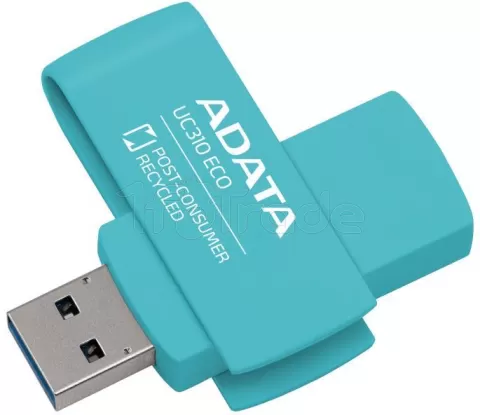 Photo de Clé USB 3.2 Adata UC310 Eco - 64Go (Bleu)