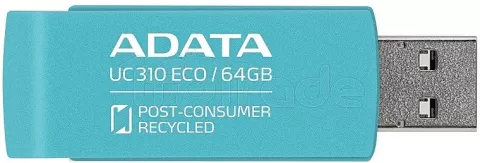 Photo de Clé USB 3.2 Adata UC310 Eco - 64Go (Bleu)