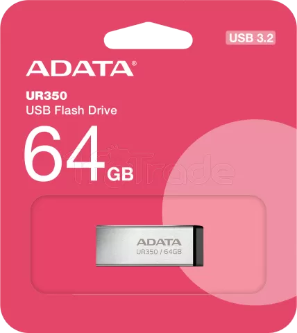 Photo de Clé USB 3.2 Adata UR350 - 64Go (Noir)